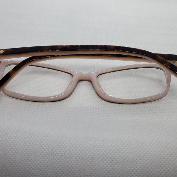 *SOLD* KATE SPADE AGNETA Tortoise Pink Eyeglasses - Picture 10 of 14
